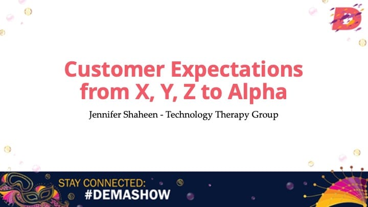 Customer Experience: From Gen X,Y,Z to Alpha