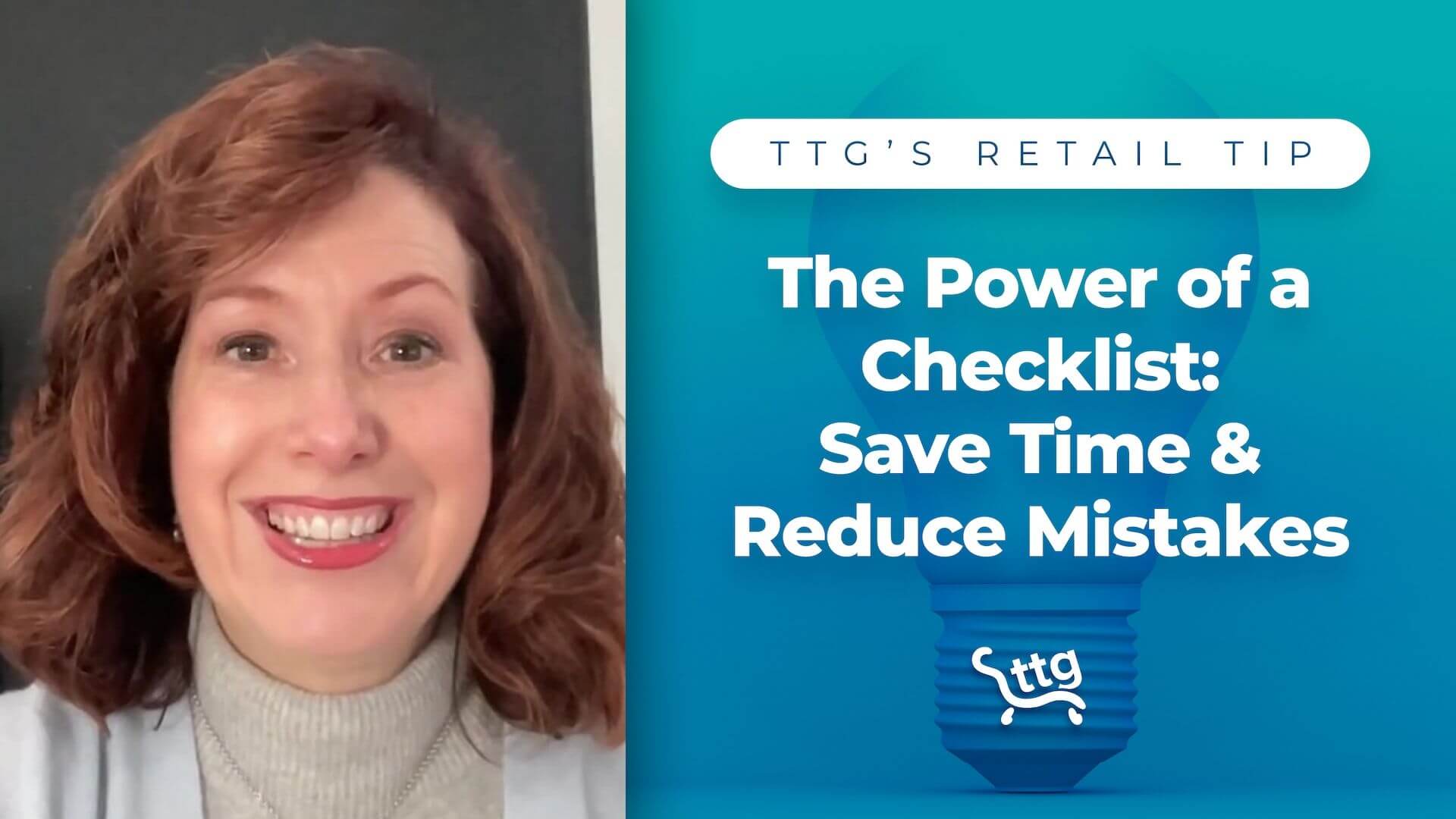 Thumbnail - The Power of a Checklist: Save Time & Reduce Mistakes