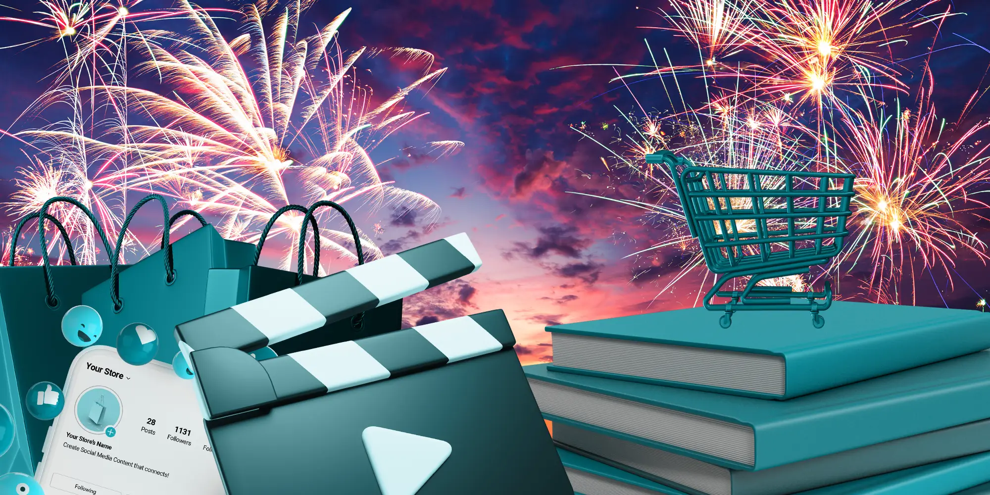 July 4th themed graphic for freebies