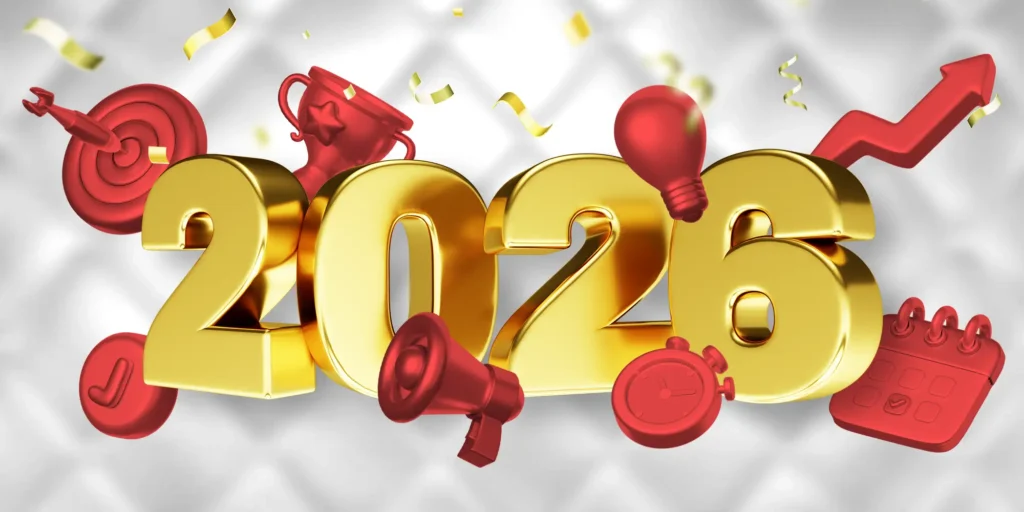2026 New Year graphic