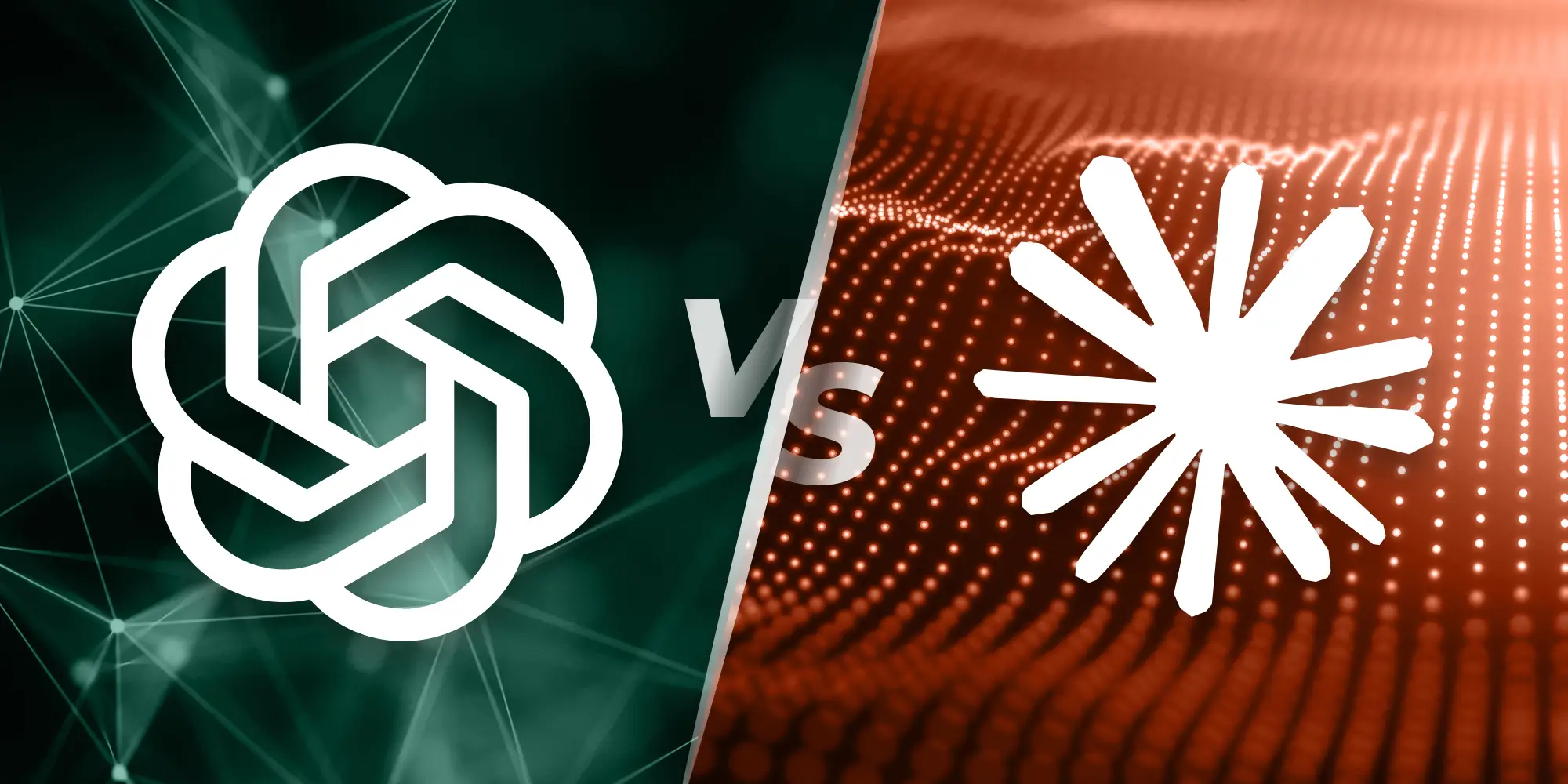 ChatGPT and Claude AI logos