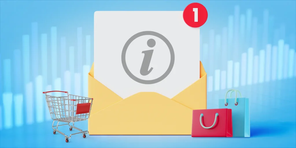 envelope with an email coming out of it