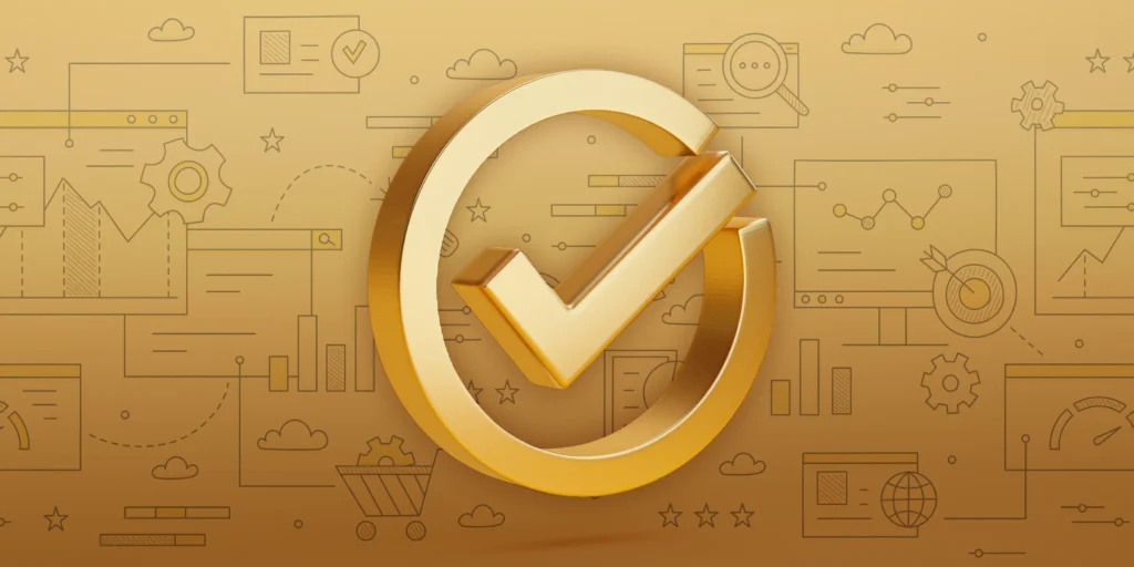 checkmark in a circle